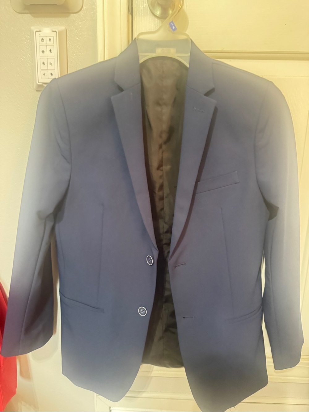Calvin Klein Classic teen boys size 18 Navy Blazer - Single-Breasted Jacket.